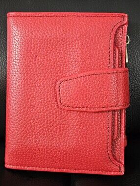 Small Wallet Women RFID Blocking Vegan Leather Bifold Compact Card Holder Wallet